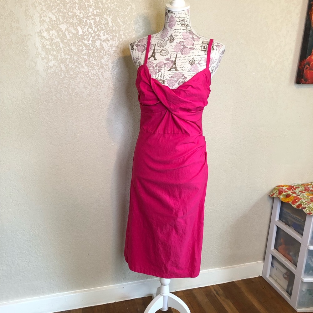 Pink wiggle dress